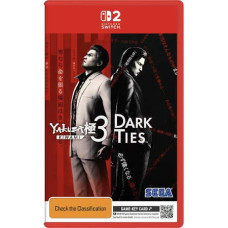 Switch 2 Yakuza Kiwami 3 & Dark Ties (Game Key Card
