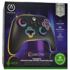 Xbox/PC Windows LUMECTRA Advantage Wired Controller Black (PowerA) 17885-04851