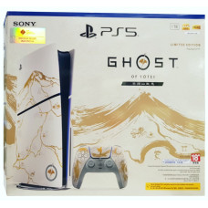 PS5 Slim Disc 1TB Console Ghost of Yōtei™ Gold Limited Edition Bundle +Game +Tshirt