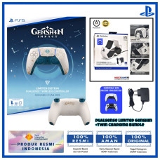 PS5 Dualsense Wireless Controller Genshin Impact Limited Edition (Jan 21, 2026) + (+Twin Charging PowerA)