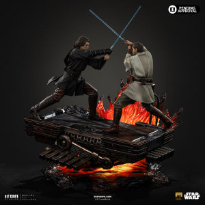 IRON STUDIOS LUCSWR133225-10 - Anakin vs Obi-Wan - Star Wars - Art Scale 1/10 - Iron Studios - 33522